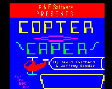 Copter Capers (19xx)(A&F)[h TSTH] screen shot title